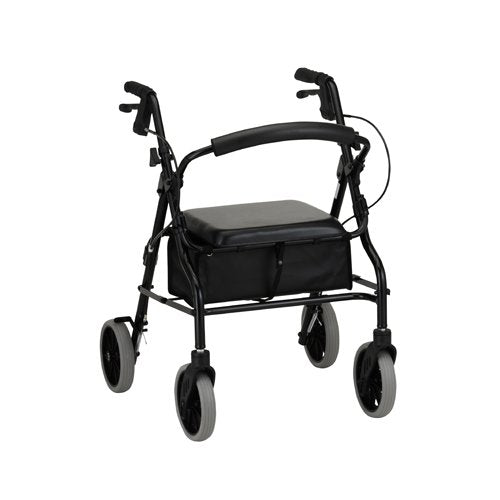 Nova Ortho-med Zoom 20 Rolling Walker - Black