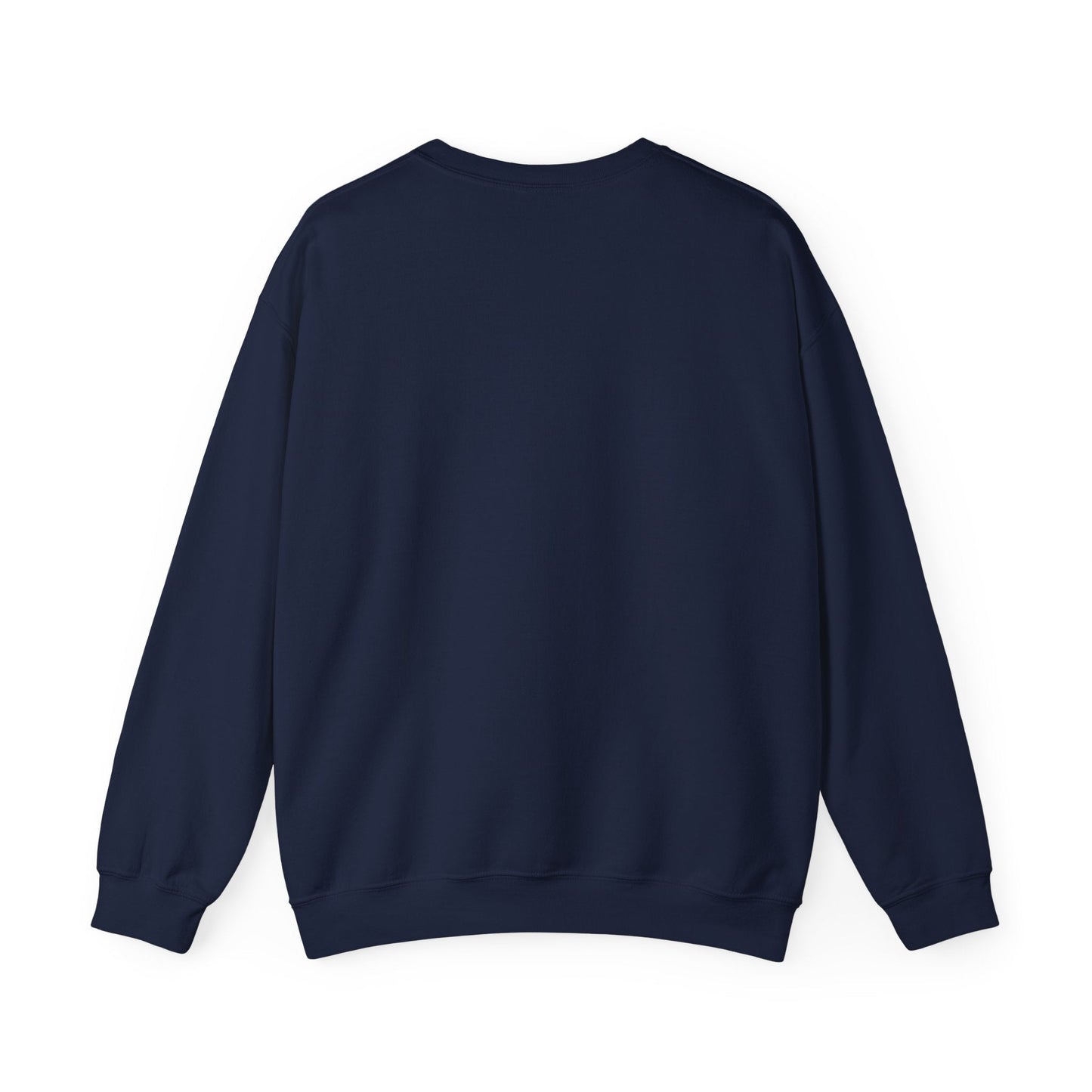 Because of the Blood Unisex Sweatshirt — Revelation 1:5 Inspirational Redemption Crewneck