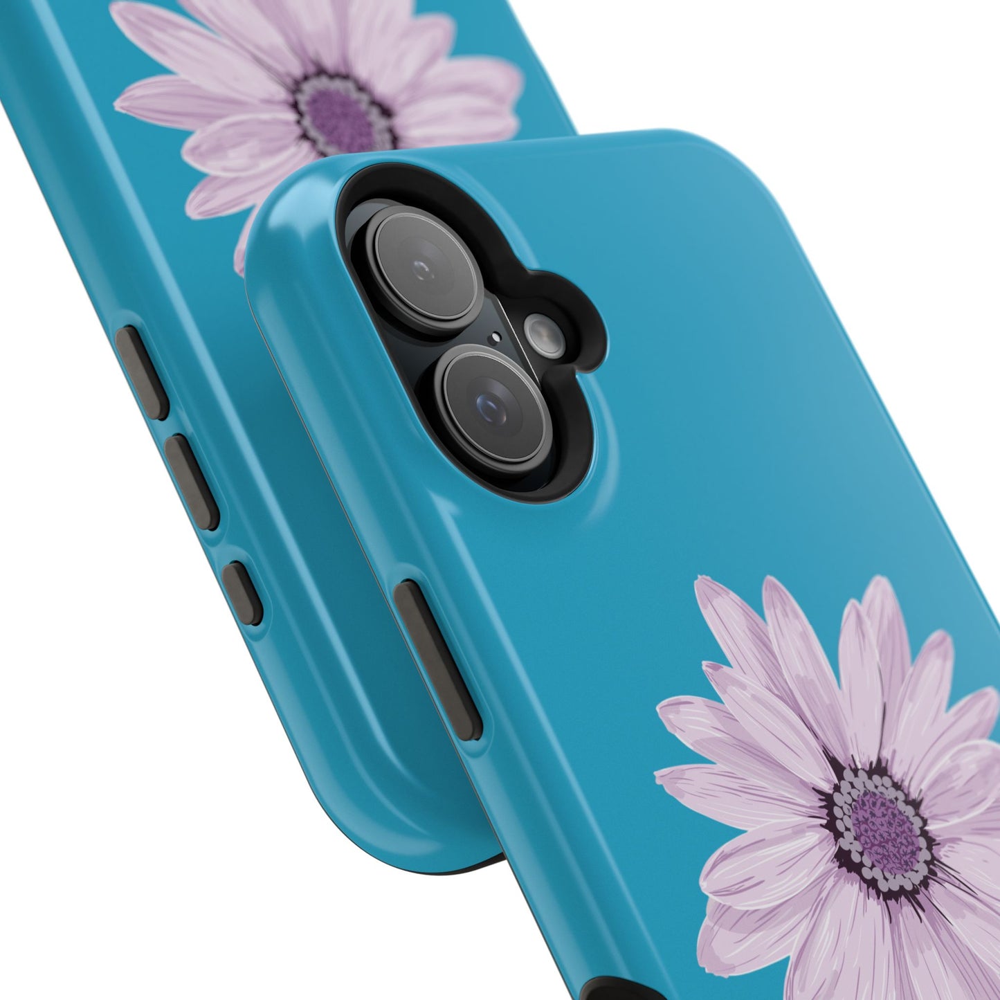 Magnetic Phone Cases with Floral Design, Impact-Resistant Accessories, Stylish Tech Protection, Gifts for Her, Unique Cell Phone Cases