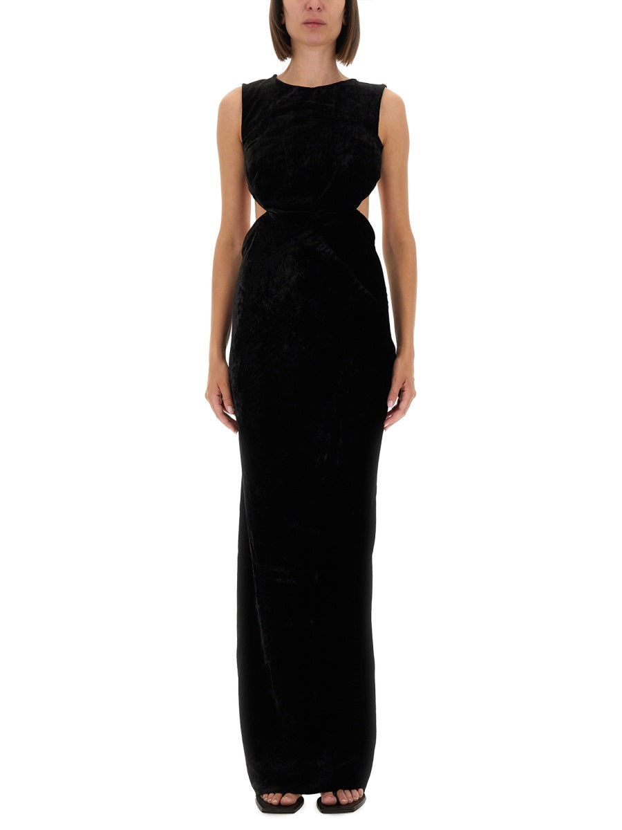 Rick Owens Women Dress With Open Back