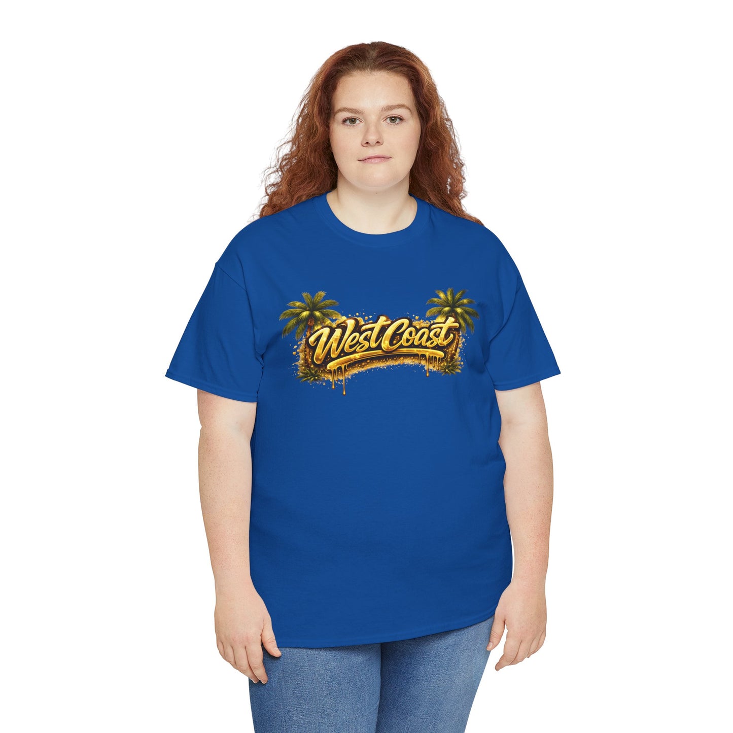 West Coast Palm Tree T-Shirt — Retro Surf Vibe Tee
