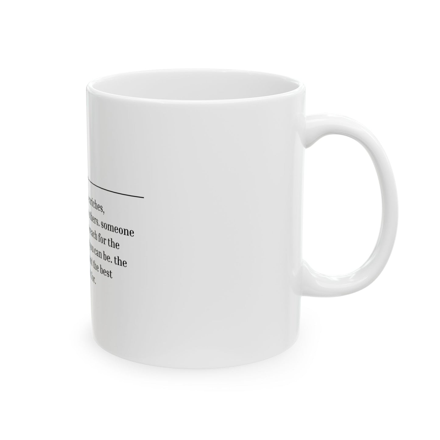 Inspiring Teacher Ceramic Mug | Gift for Educators, Motivational Coffee Cup, Office Decor, Back to School, Teacher Appreciation