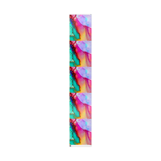 Vibrant Abstract Wrapping Paper | Colorful Gift Wrap for Parties, Birthdays, Weddings, Holidays, Creative Packaging