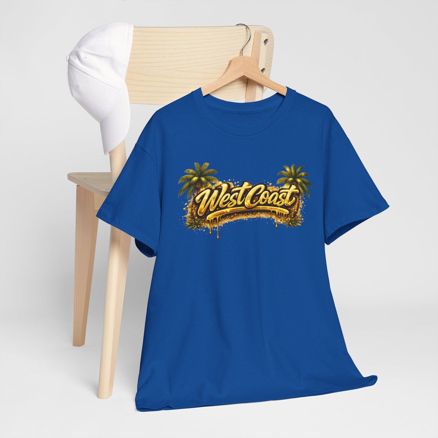 West Coast Palm Tree T-Shirt — Retro Surf Vibe Tee