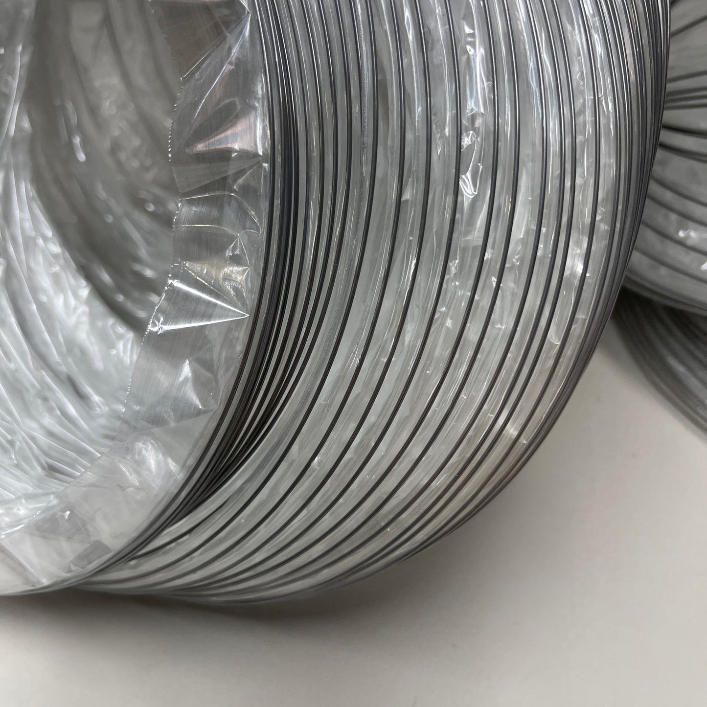 6-PACK! FLEX DUCT 8" x 25' Clear for HVAC C825 (New)