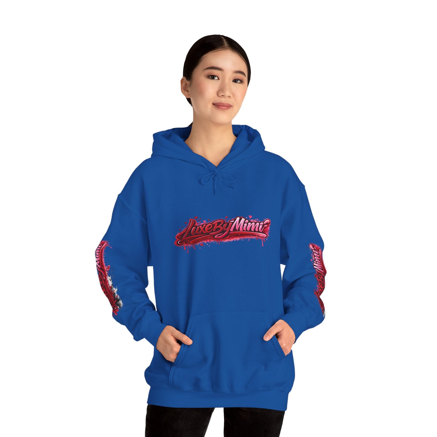 LuxeByMimi Brand Graffiti de Luxe Hoodie — Streetwear Pullover
