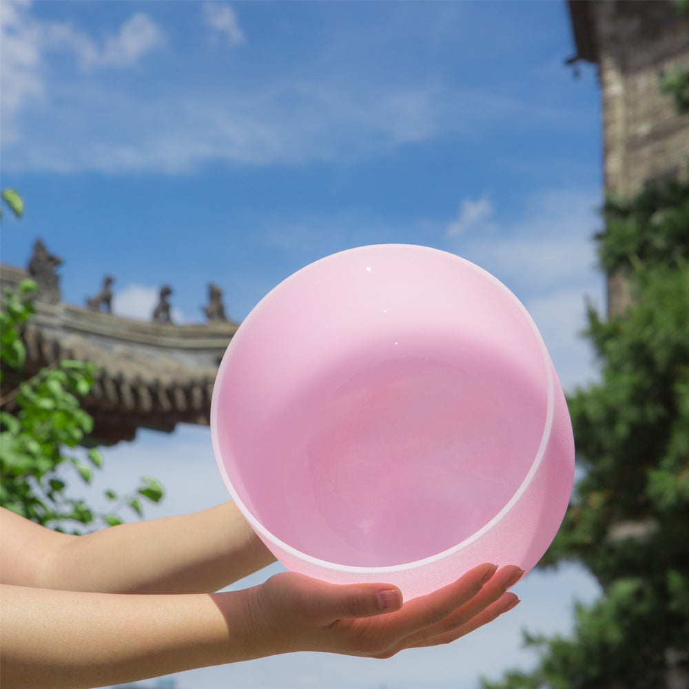 Pink Crystal Sound Bowl
