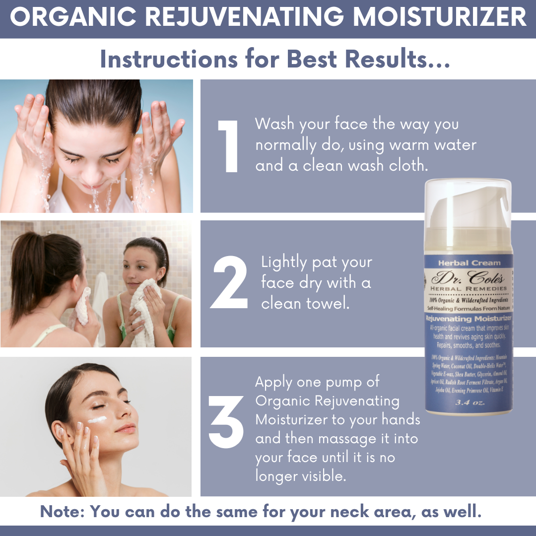 42 - Dr. Cole's Rejuvenating Facial Moisturizer 3.4 oz SixPak-4