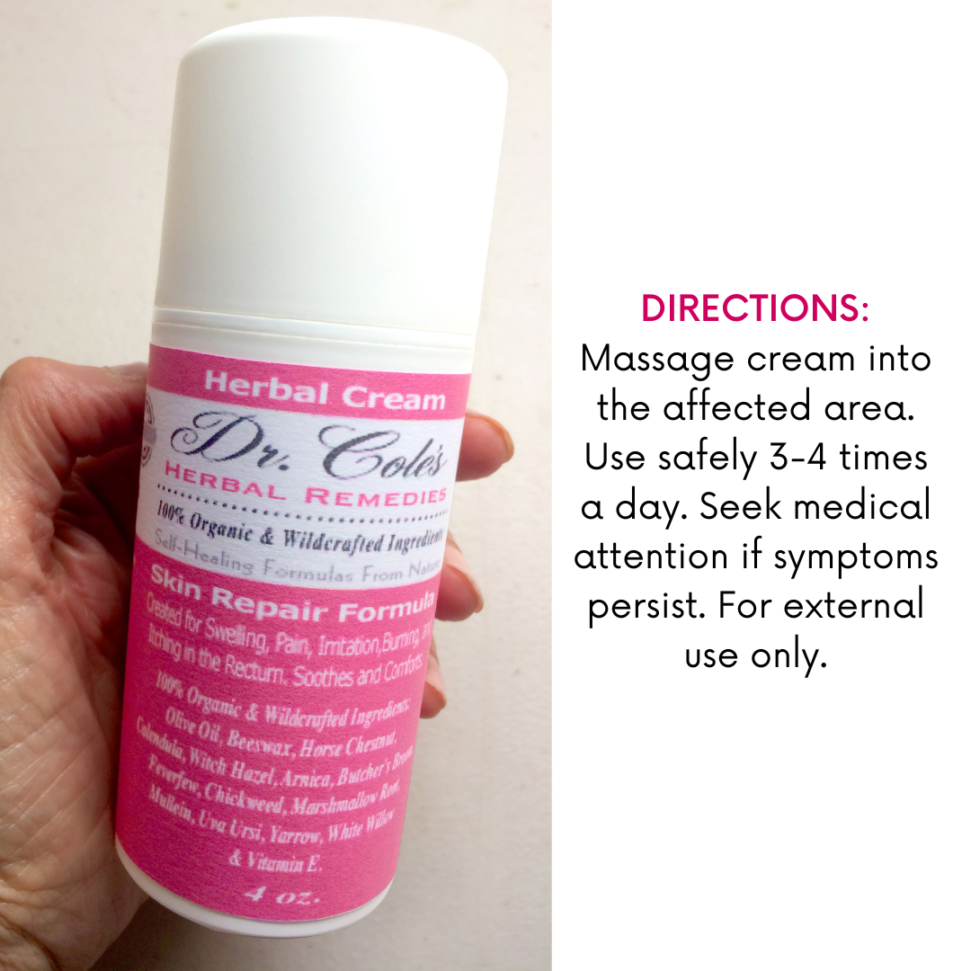 Dr. Cole's Organic Skin Repair Herbal Cream SixPak-2