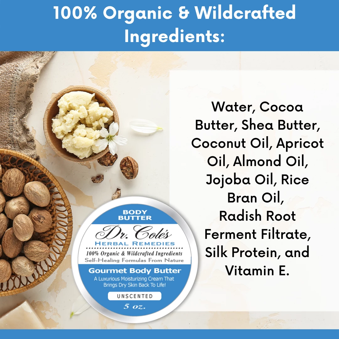 Dr. Cole's Gourmet Body Butter - Unscented SixPak-2