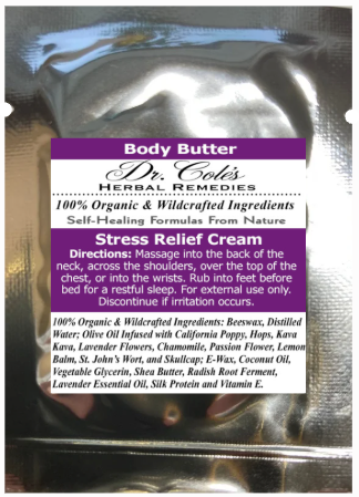 30 - Dr. Cole's Stress Relief Cream Sample-0
