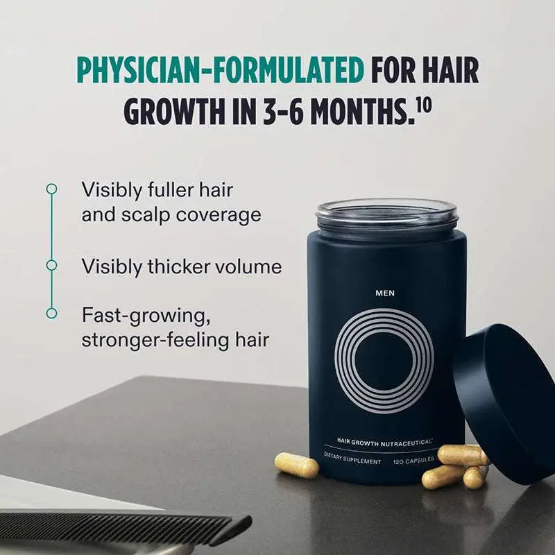 120 Men Hair Care Capsules Piece Bottle