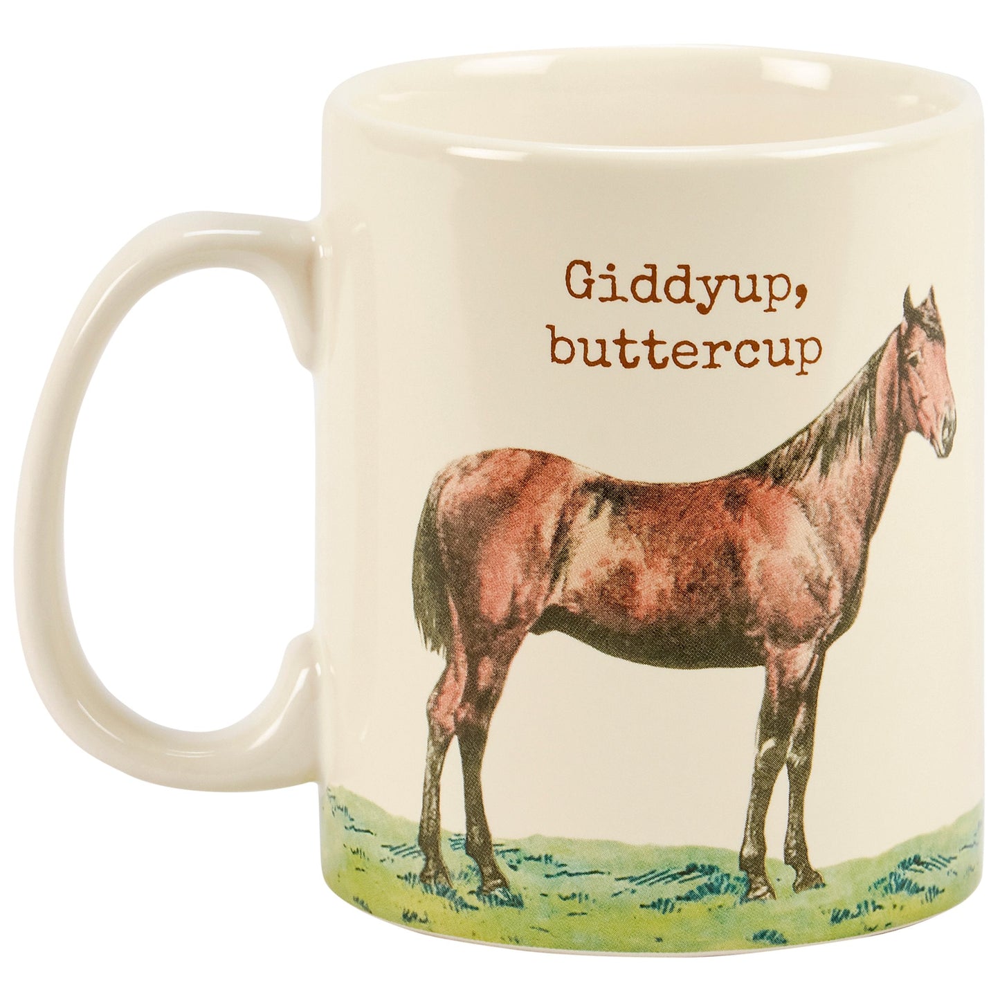 Giddyup Buttercup Horse Ceramic Mug | 20 oz