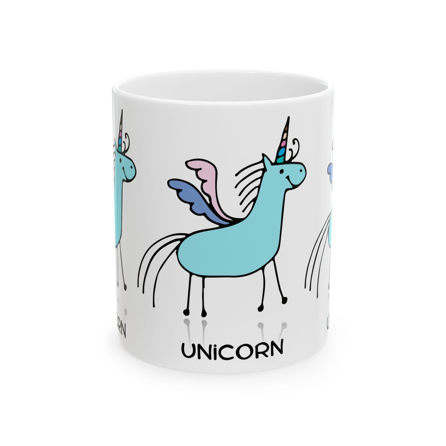 Whimsical Unicorn Ceramic Mug | Cute Gift for Kids and Unicorn Lovers | Perfect for Birthdays, Holidays, and Everyday