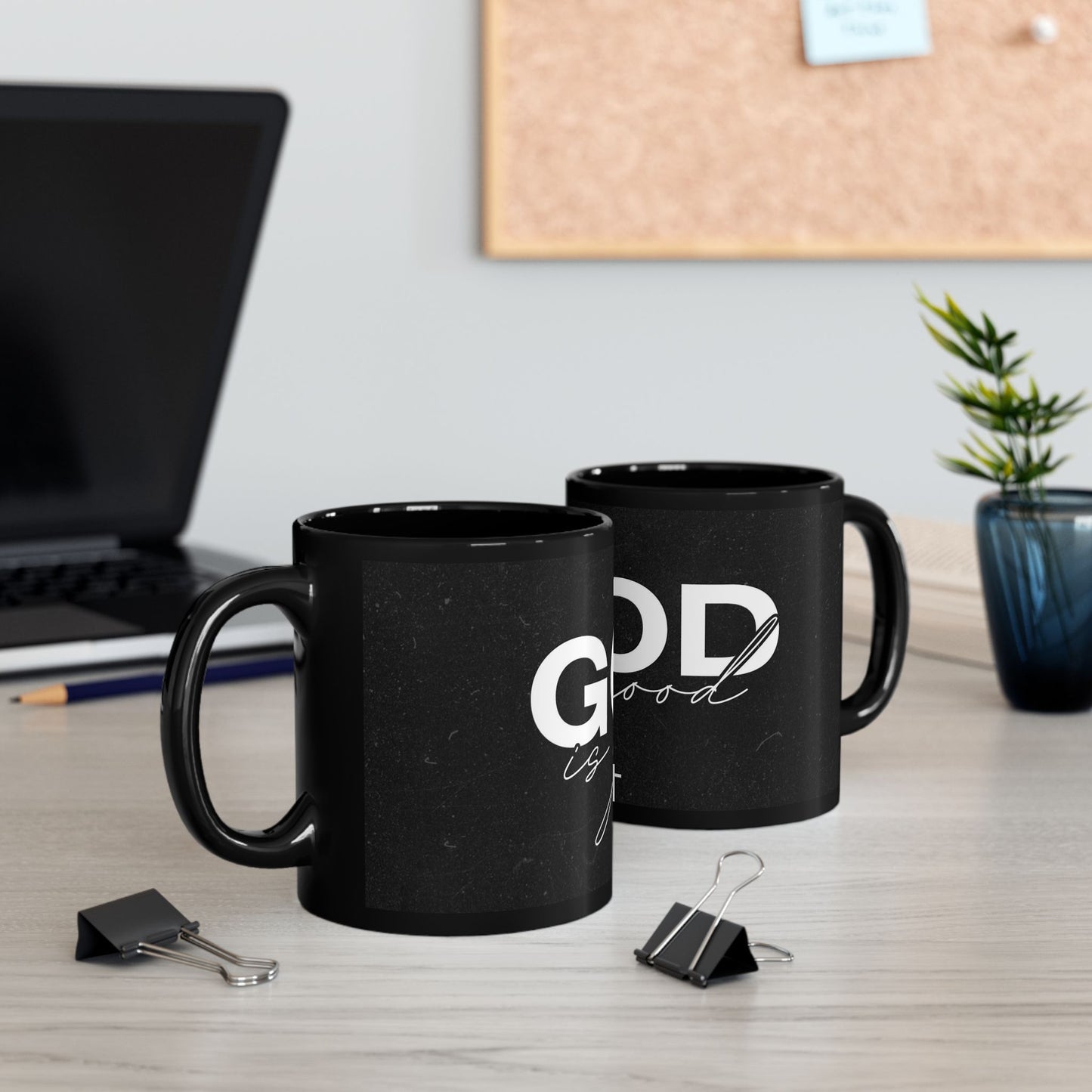 'God is Good' Black Mug Design - Inspirational Coffee Cup, Christian Gift, Faith-Based Mug, Religious Coffee Mug, Motivational [...]