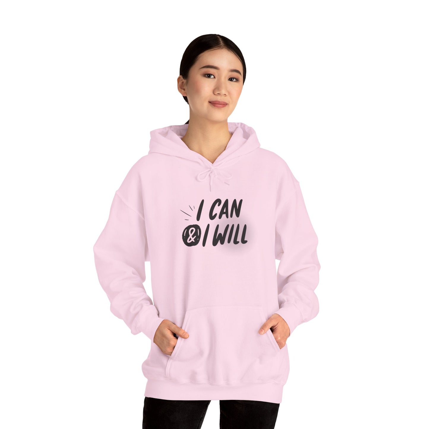 Motivational Hoodie for Empowerment, Cozy Sweatshirt for Inspirational Gift, Unisex Apparel, Perfect for Casual Wear, Gym and Self-Care