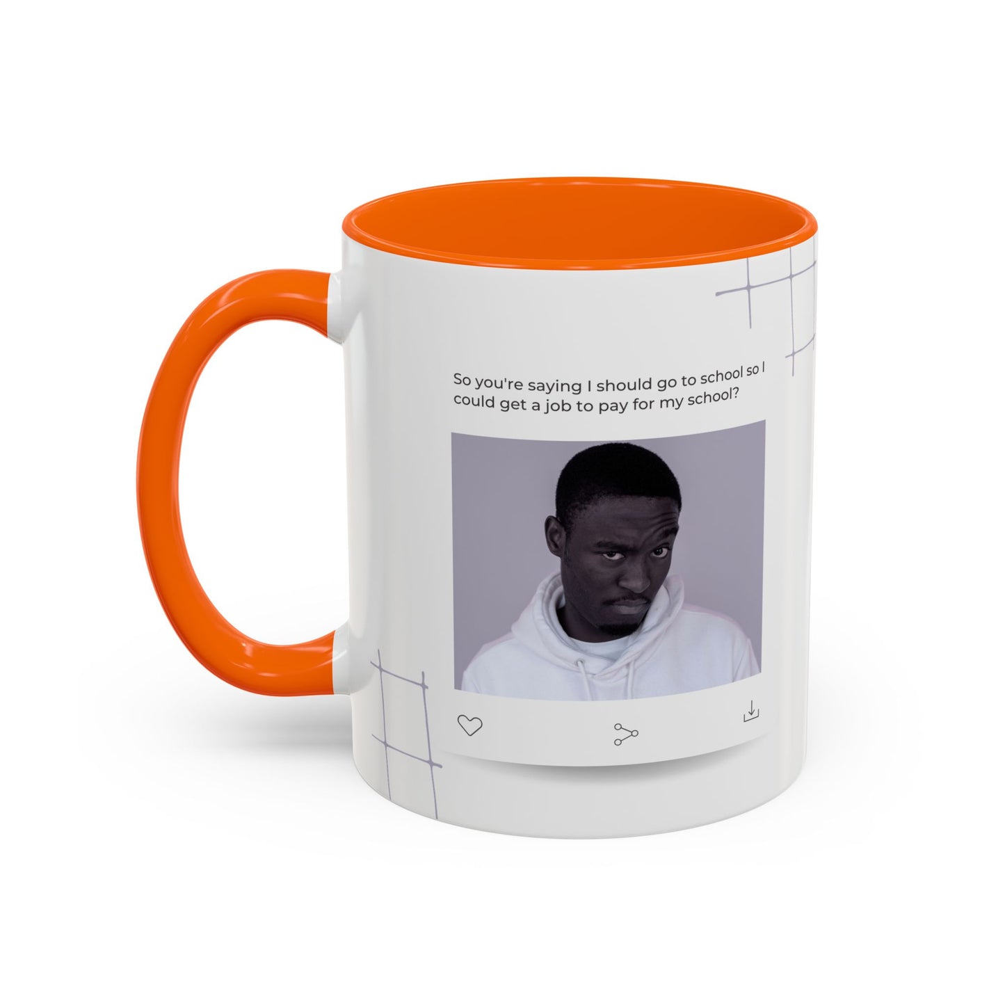 Get A Job to Pay For School? Coffee Mug - Daily WTF Moment, Unique Drinkware, Personalized Gift, Home Office Mug, Funny Coffee Cup, Stylish Beverage Holder