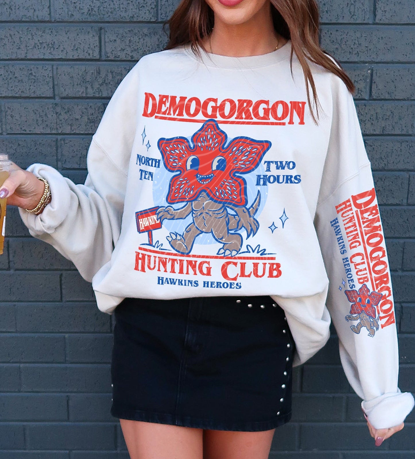 Demogorgon Hunting Club Graphic Tee