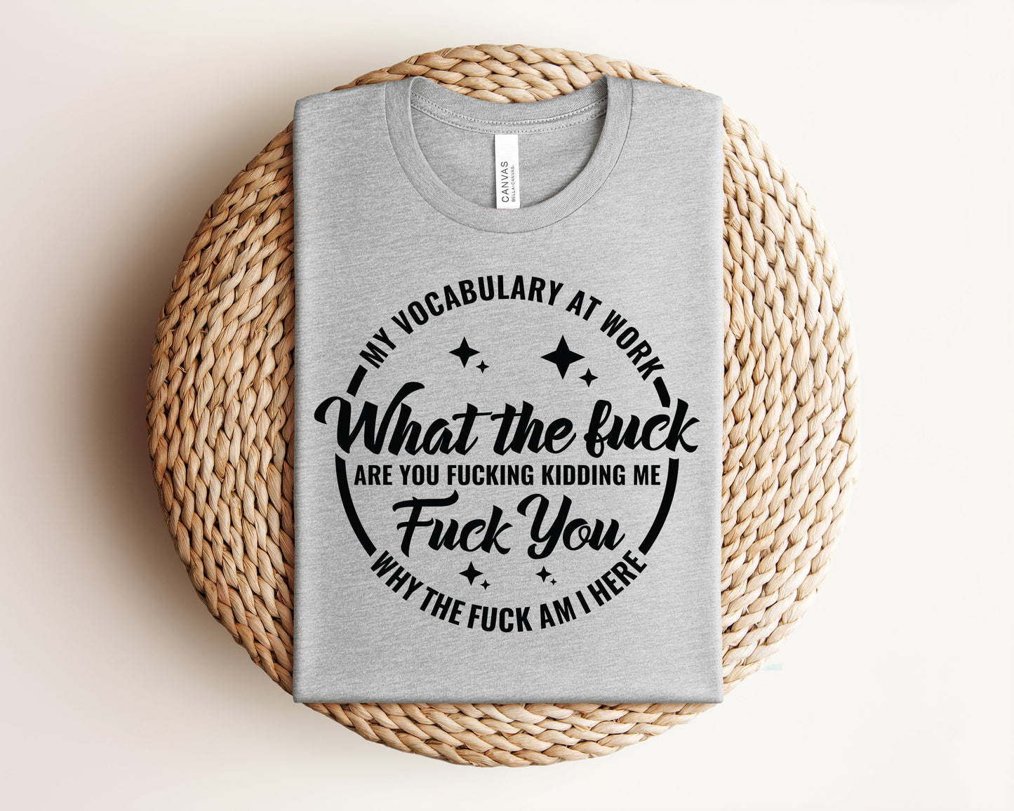 My Vocabulary at Work Graphic Tee