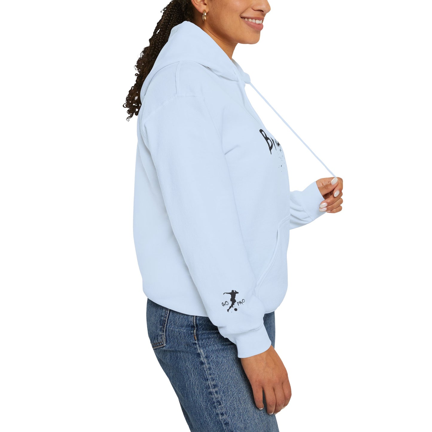 GO PRO Baller Hoodie - Unisex Heavy Blend™ Sweatshirt for Sports Lovers, Gift for Athletes, Streetwear Style, Casual Wear, Birthday Gift