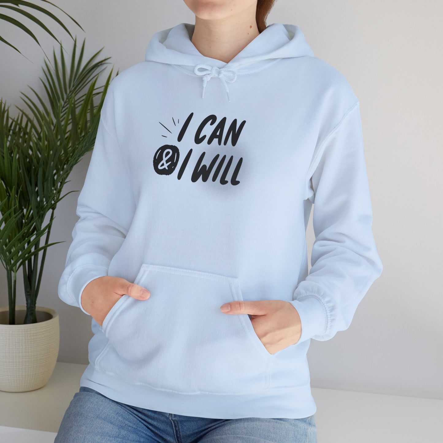 Motivational Hoodie for Empowerment, Cozy Sweatshirt for Inspirational Gift, Unisex Apparel, Perfect for Casual Wear, Gym and Self-Care