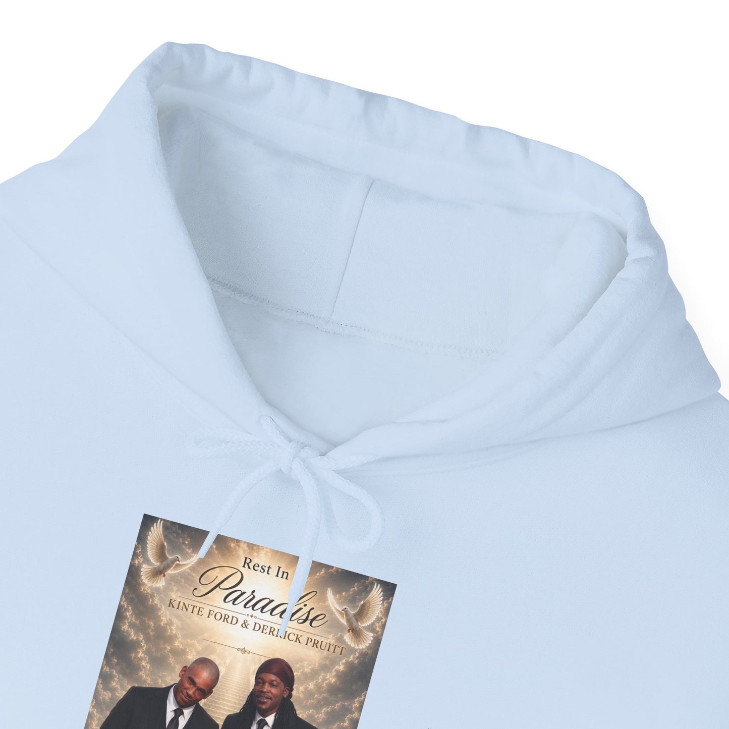 In Memory of Portrait Hoodie — "The Anointing" Ministry Sweatshirt
