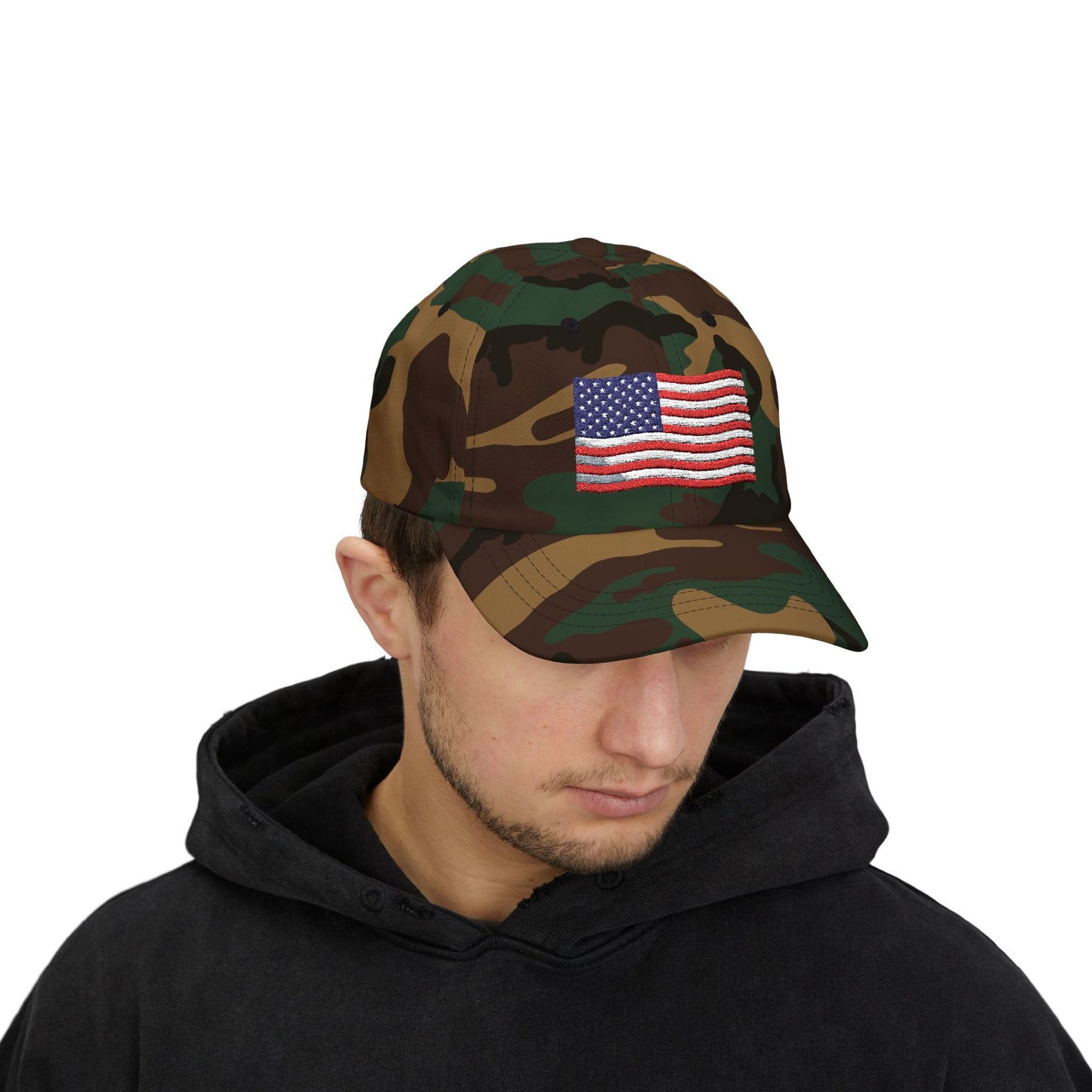 Classic Veteran Dad Cap, Patriotic Baseball Hat, Gift for Veterans, Summer Accessories, Casual Outdoor Headwear