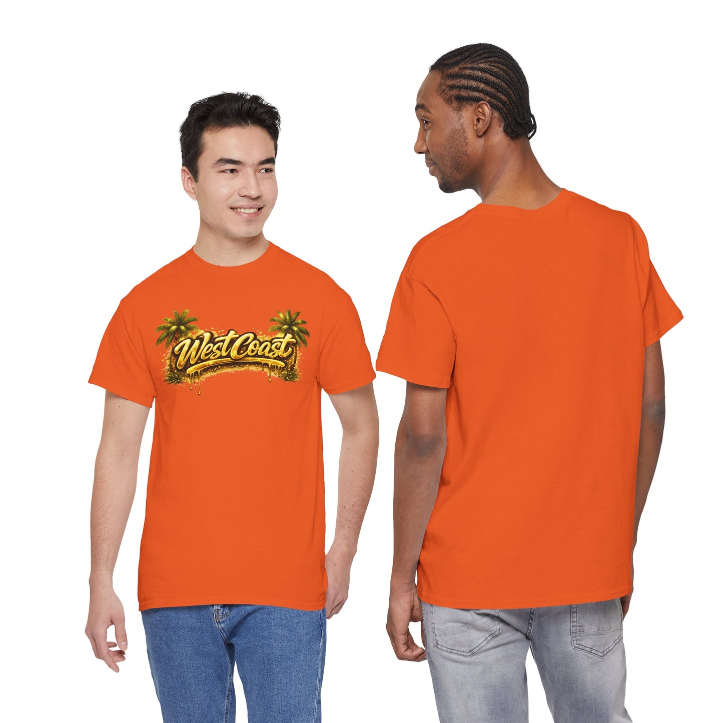 West Coast Palm Tree T-Shirt — Retro Surf Vibe Tee
