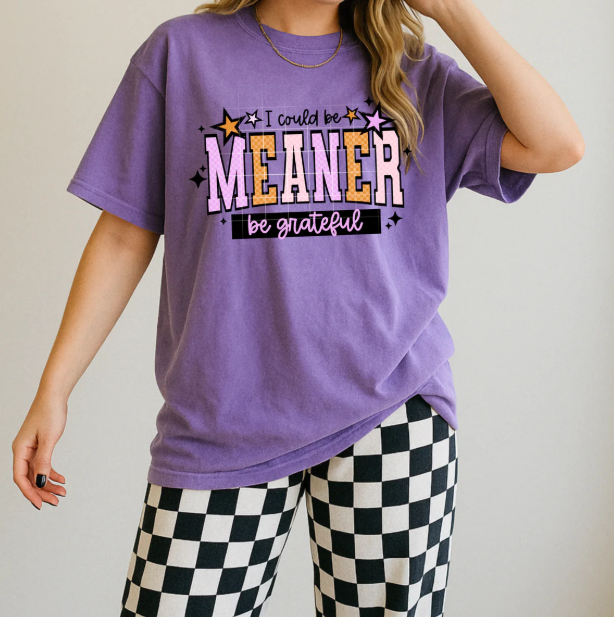 I Could Be Meaner Graphic Tee