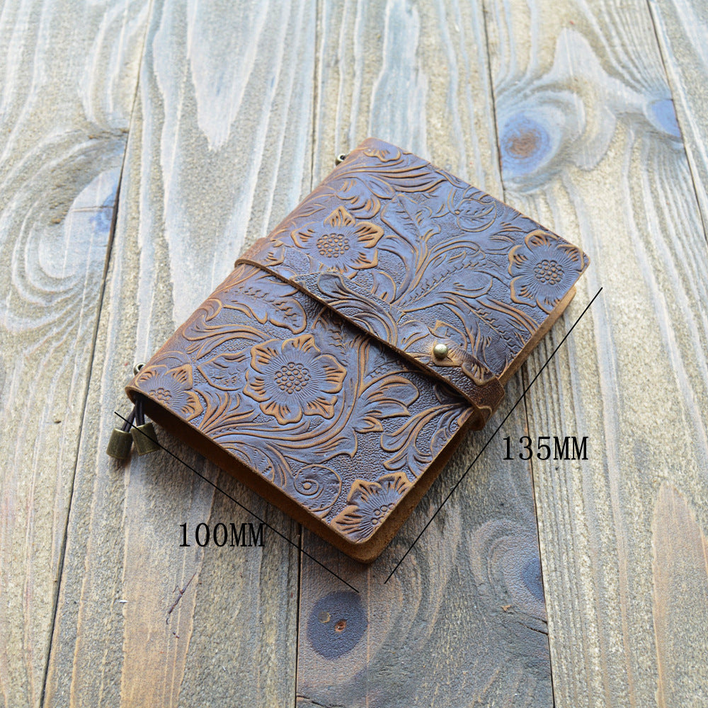 Creative carved cowhide