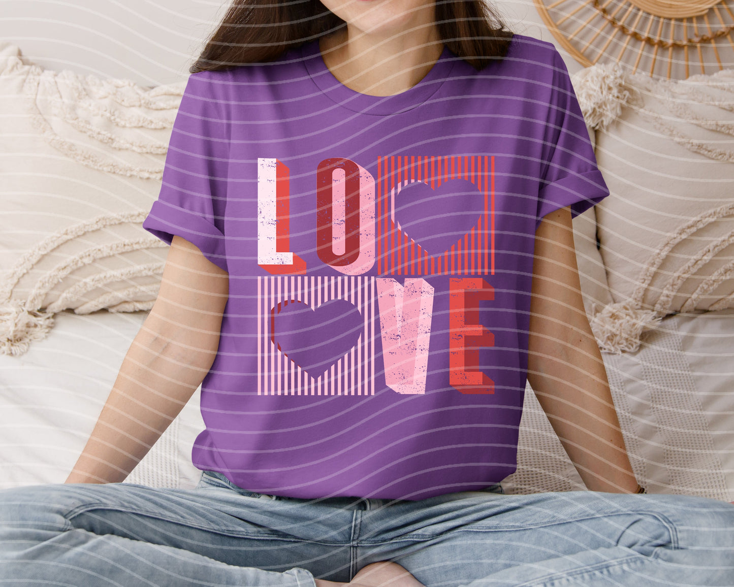 Love Blocks Graphic Tee
