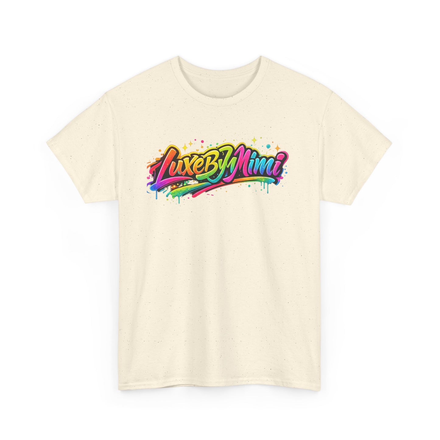 Graffiti Logo T-Shirt — 'Luxe By Mimi' Brand Colorful Streetwear Tee