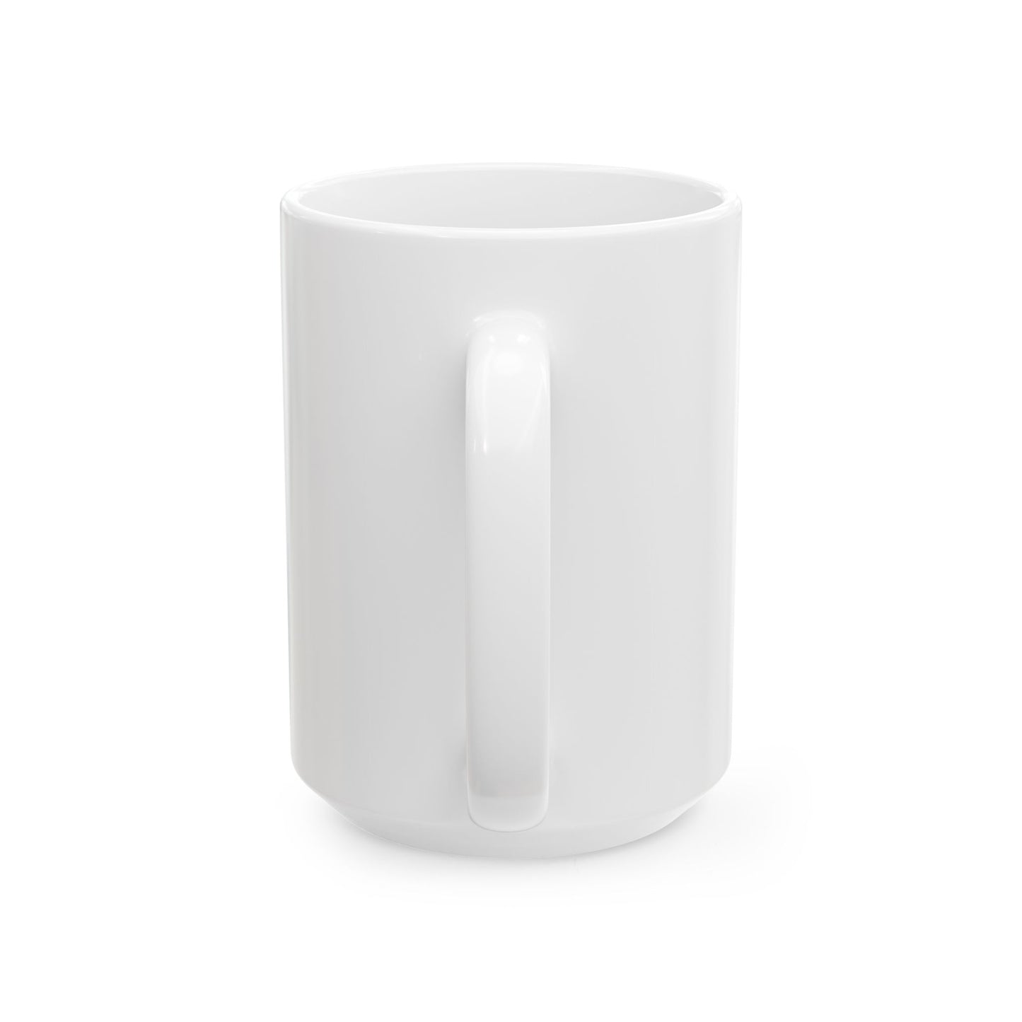 White ceramic mug on a white background Make Peace Treaties Ceramic Mug — "Triumph for Trump" Political Coffee Cup