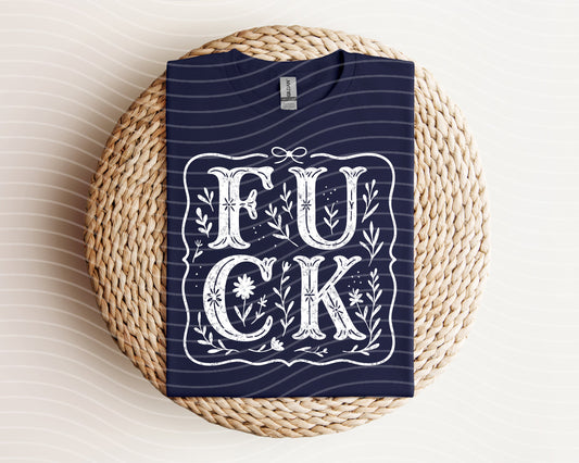 F*** Floral Graphic Tee