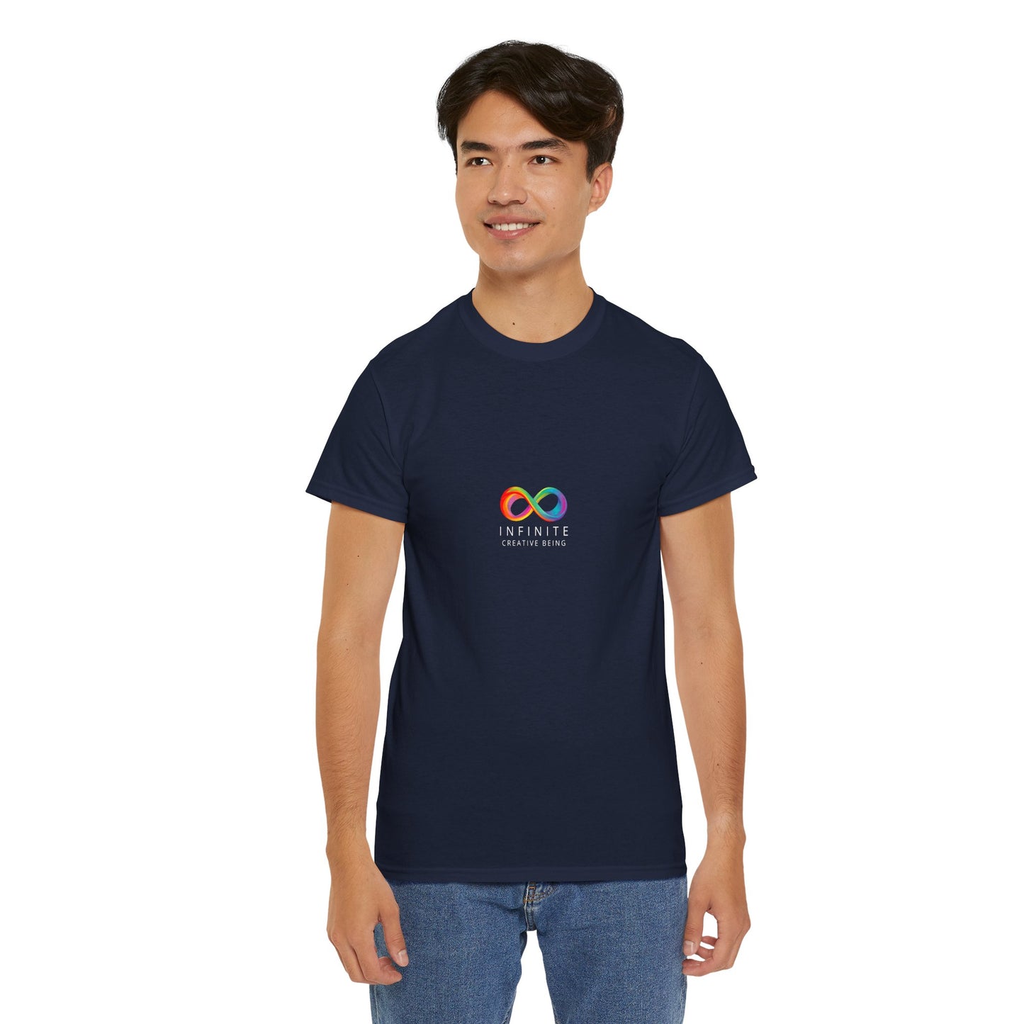 Colorful Infinite Creative Being Unisex Tee, Inclusive Fashion, Everyday Casual Wear, Gift for Friends