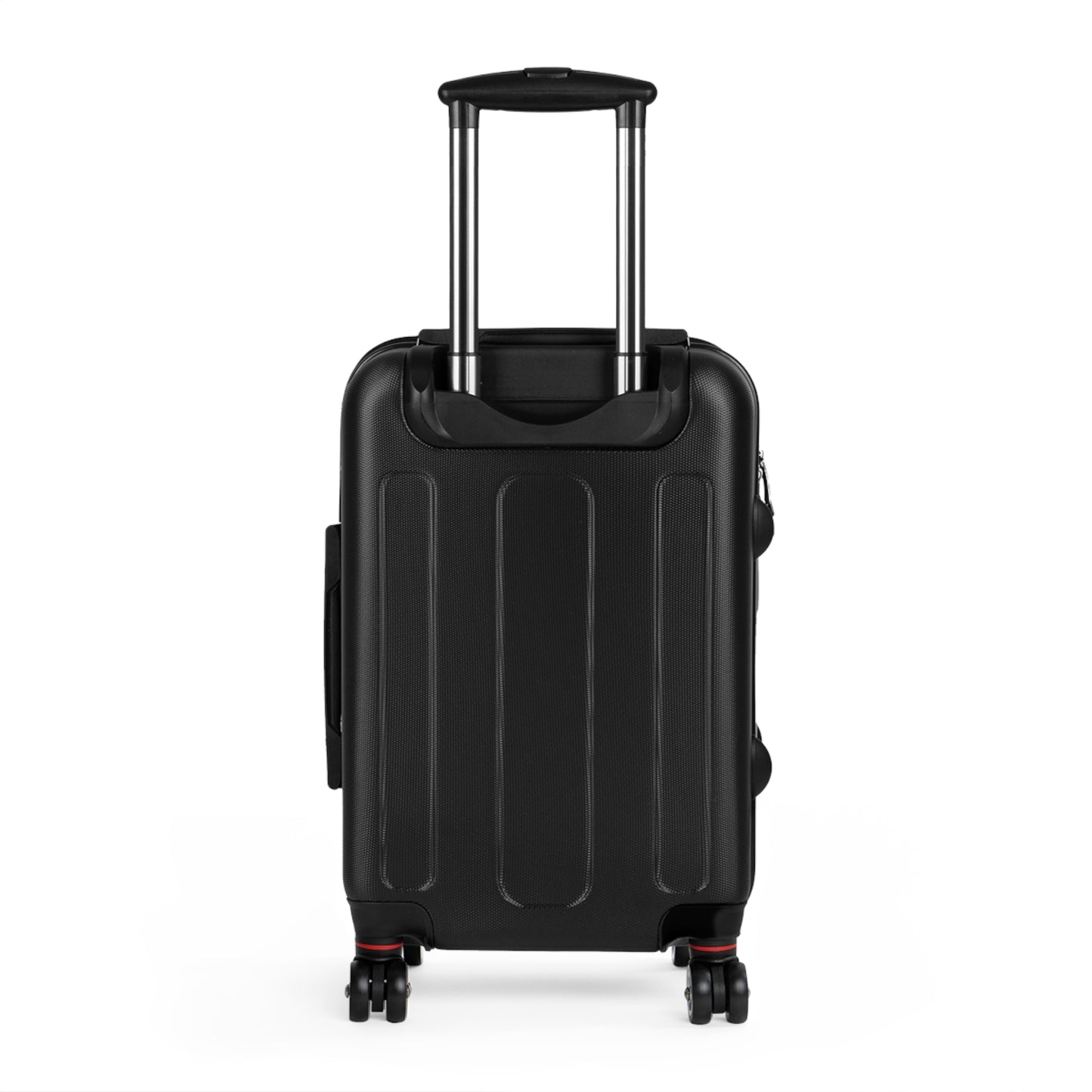 Personalized Name Holographic Glitch Pattern Print Suitcase Colorful Travel Luggage: WARNING - May Cause Uncontrollable Compliments