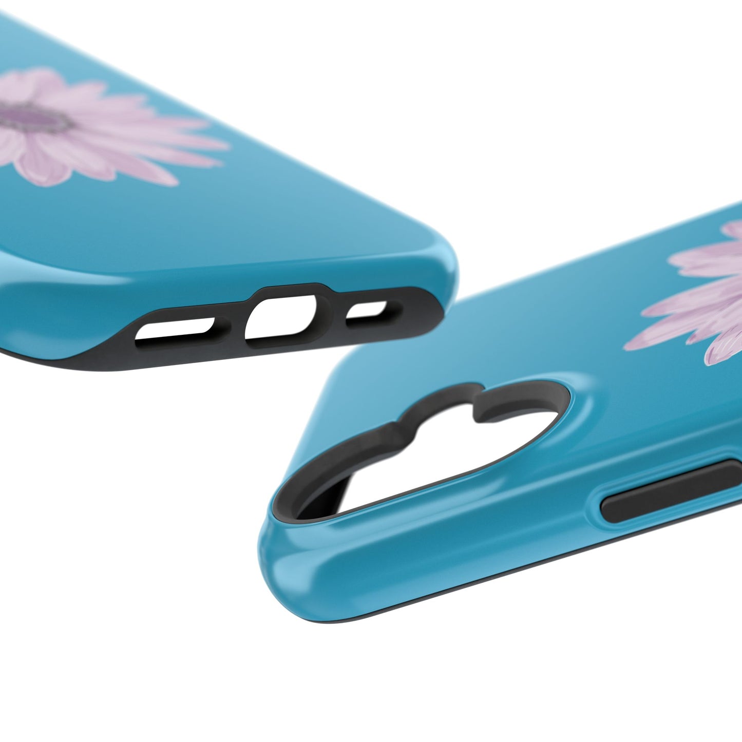 Magnetic Phone Cases with Floral Design, Impact-Resistant Accessories, Stylish Tech Protection, Gifts for Her, Unique Cell Phone Cases