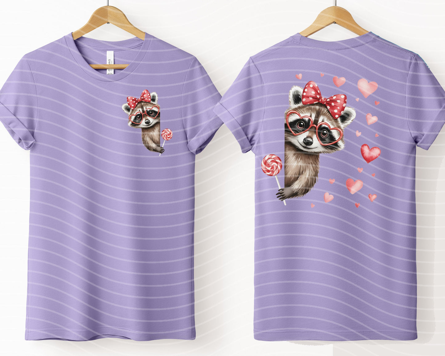 Peeking Raccoon Graphic Tee