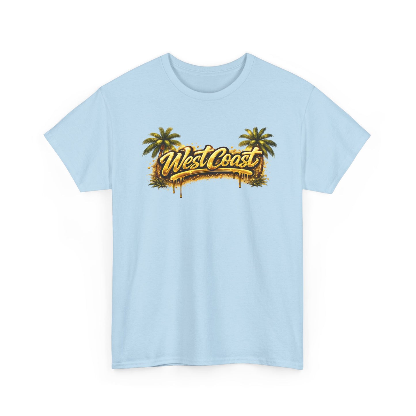 West Coast Palm Tree T-Shirt — Retro Surf Vibe Tee