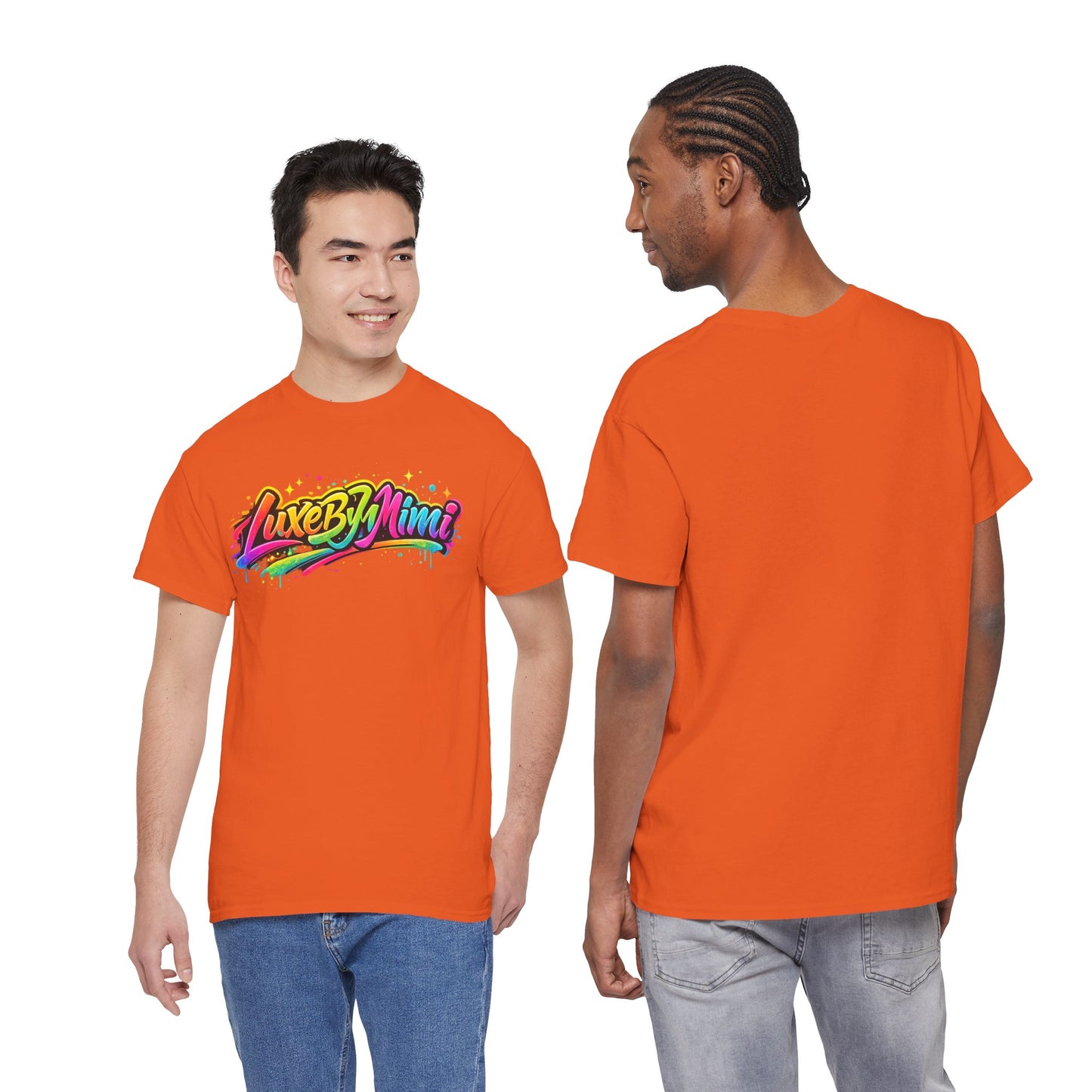 Graffiti Logo T-Shirt — 'Luxe By Mimi' Brand Colorful Streetwear Tee