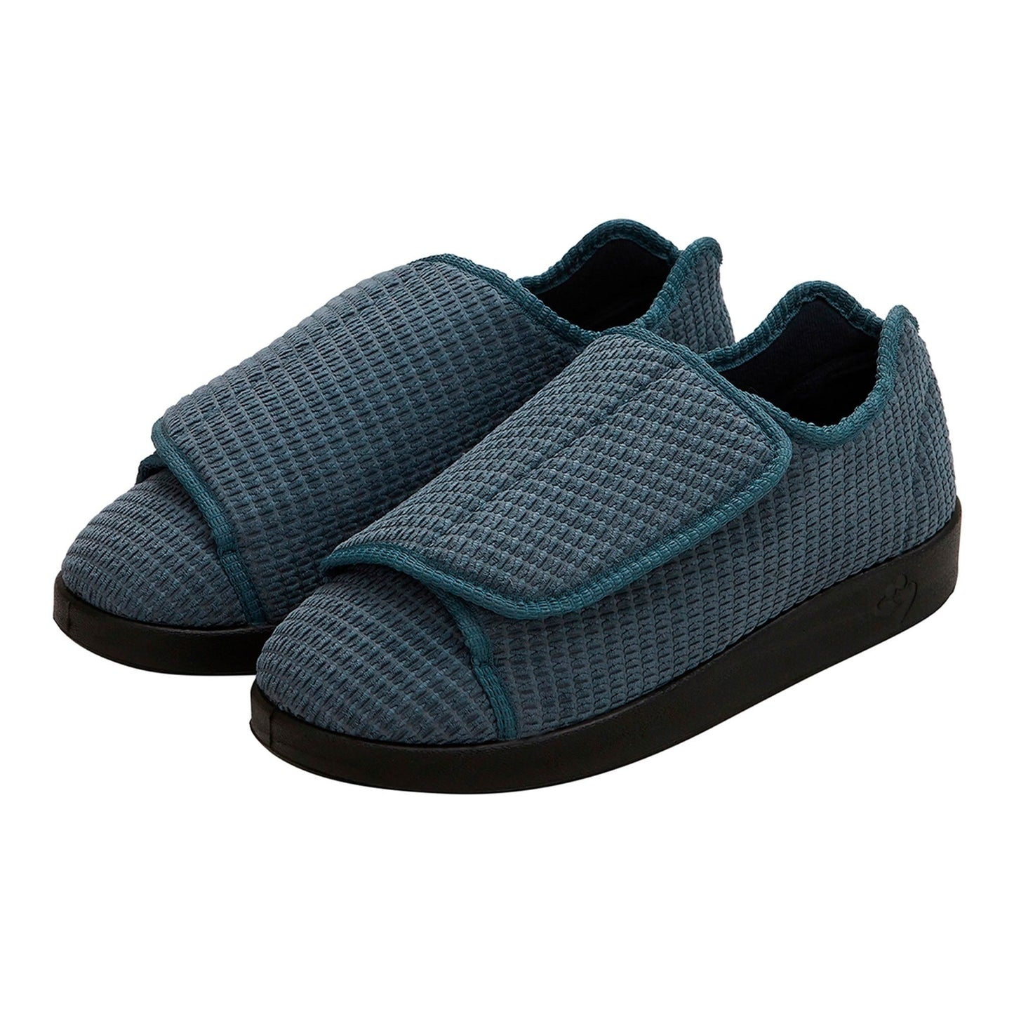 Silverts Slippers - Steel, 12 / 2X-Wide