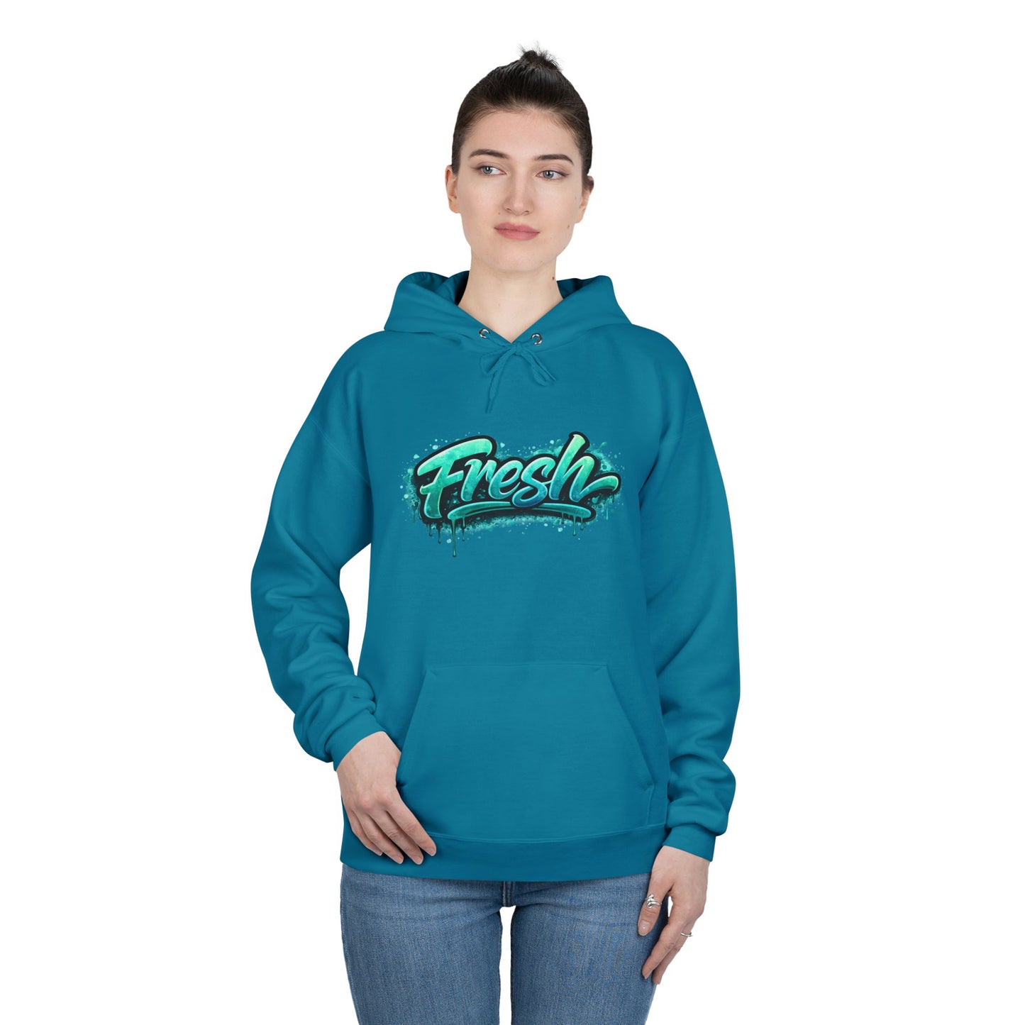 Fresh Graffiti Hoodie — Streetwear Pullover for Teens & Urban Style