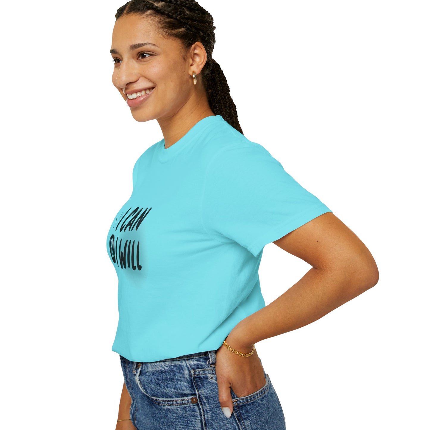I Can T-Shirt - Motivational Unisex Graphic Tee