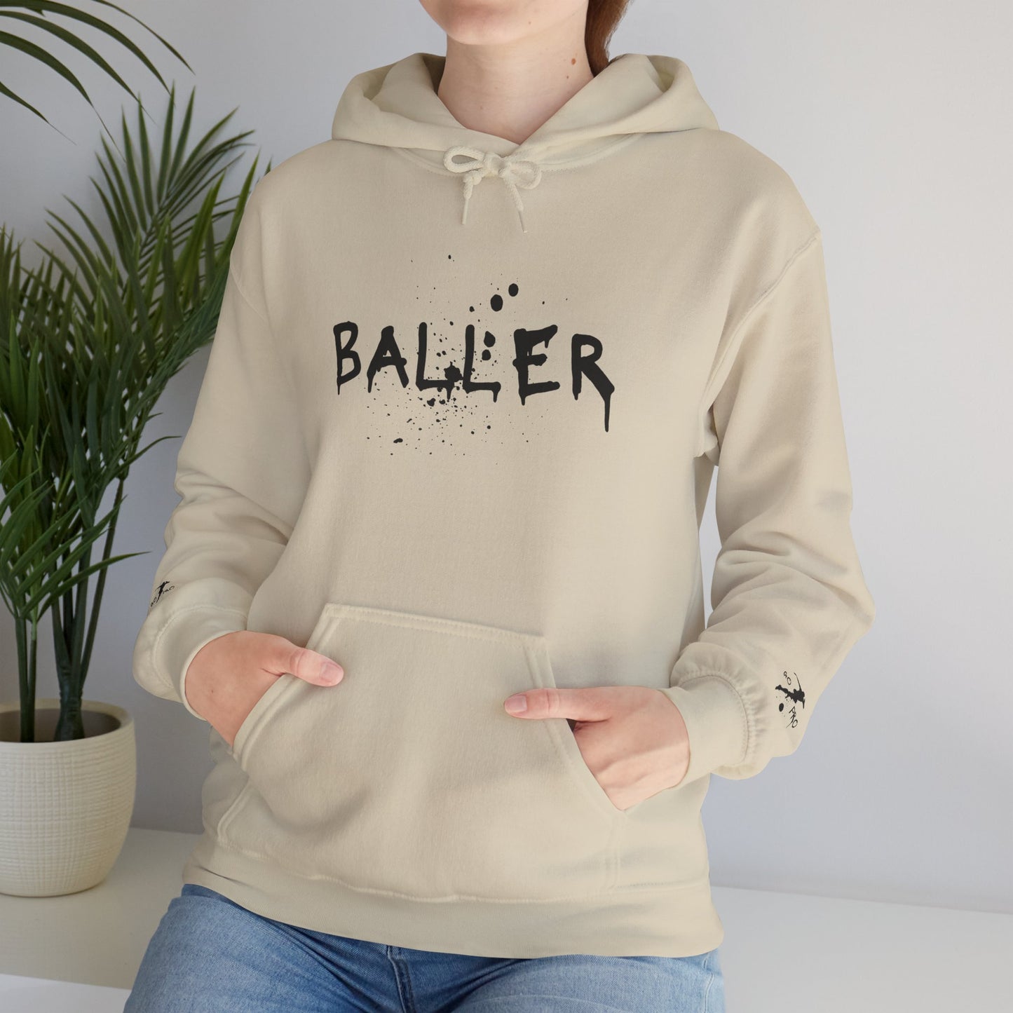 GO PRO Baller Hoodie - Unisex Heavy Blend™ Sweatshirt for Sports Lovers, Gift for Athletes, Streetwear Style, Casual Wear, Birthday Gift