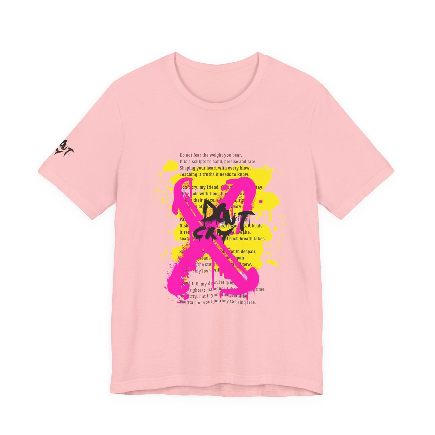 Inspirational Unisex Short Sleeve Tee - Journey to Self-Love & Empowerment