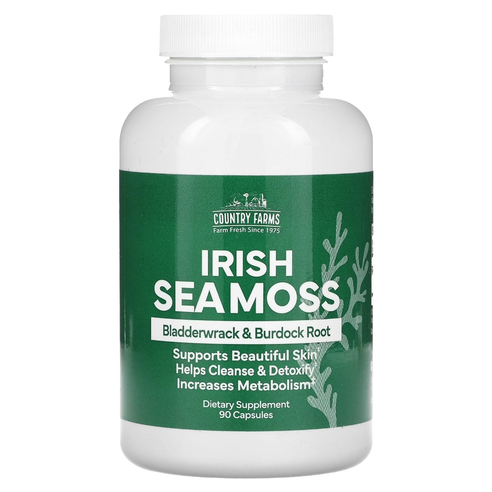 Country Farms Irish Sea Moss Capsules 90Ct