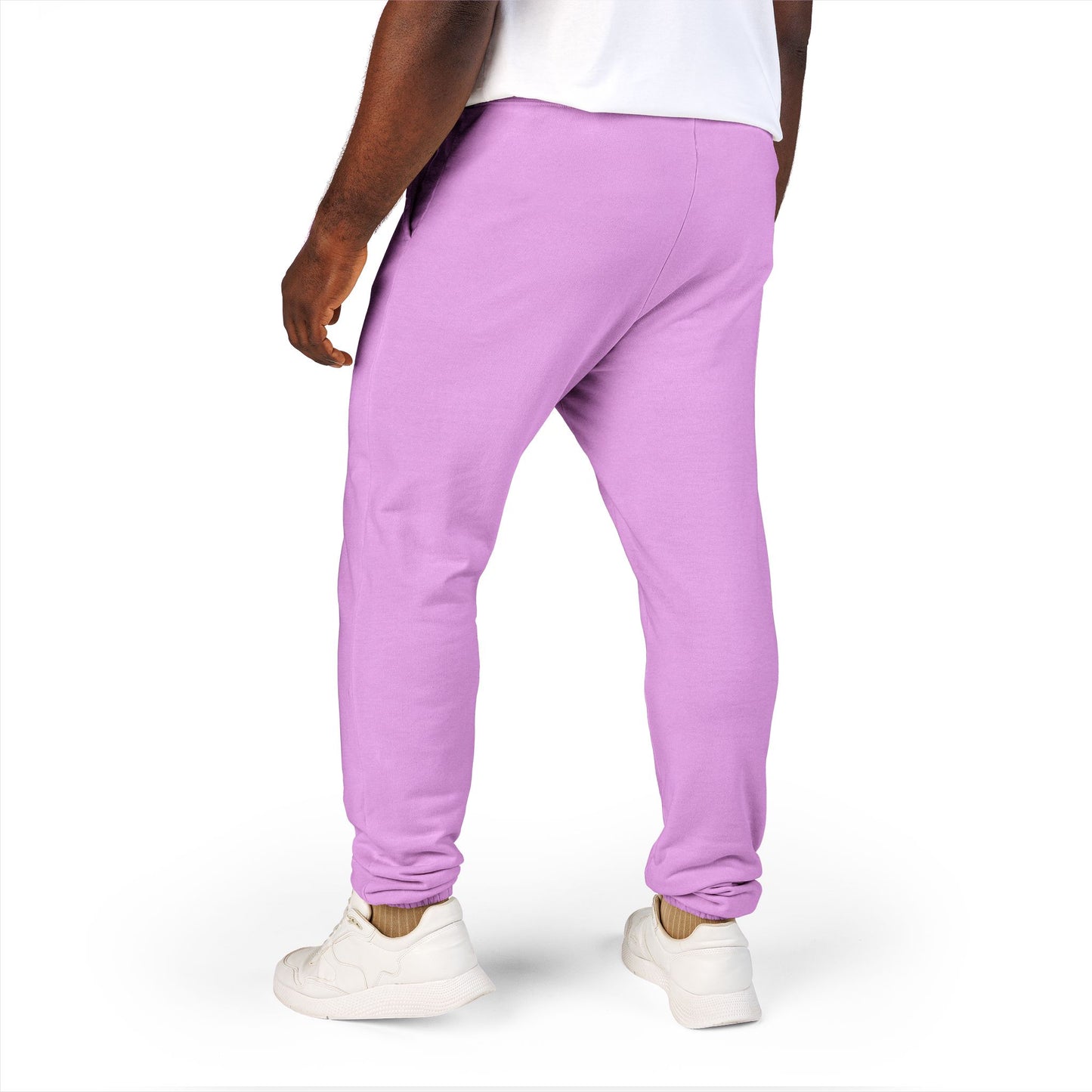Cozy Fleece Kiss Print Sweatpants, Relaxed Lounge Pants, Unisex Stylish Joggers, Perfect for Casual Days, Gift for Friends, Comfortable Home Wear