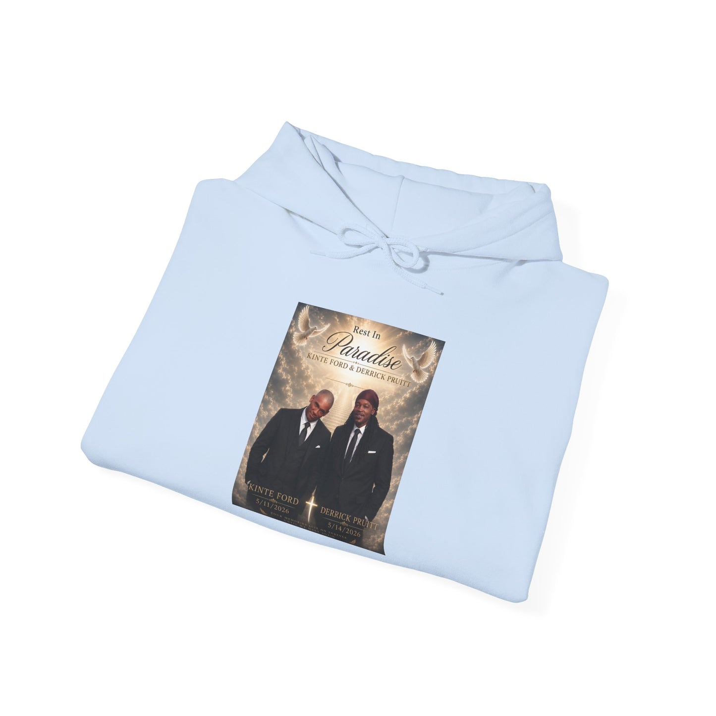 In Memory of Portrait Hoodie — "The Anointing" Ministry Sweatshirt