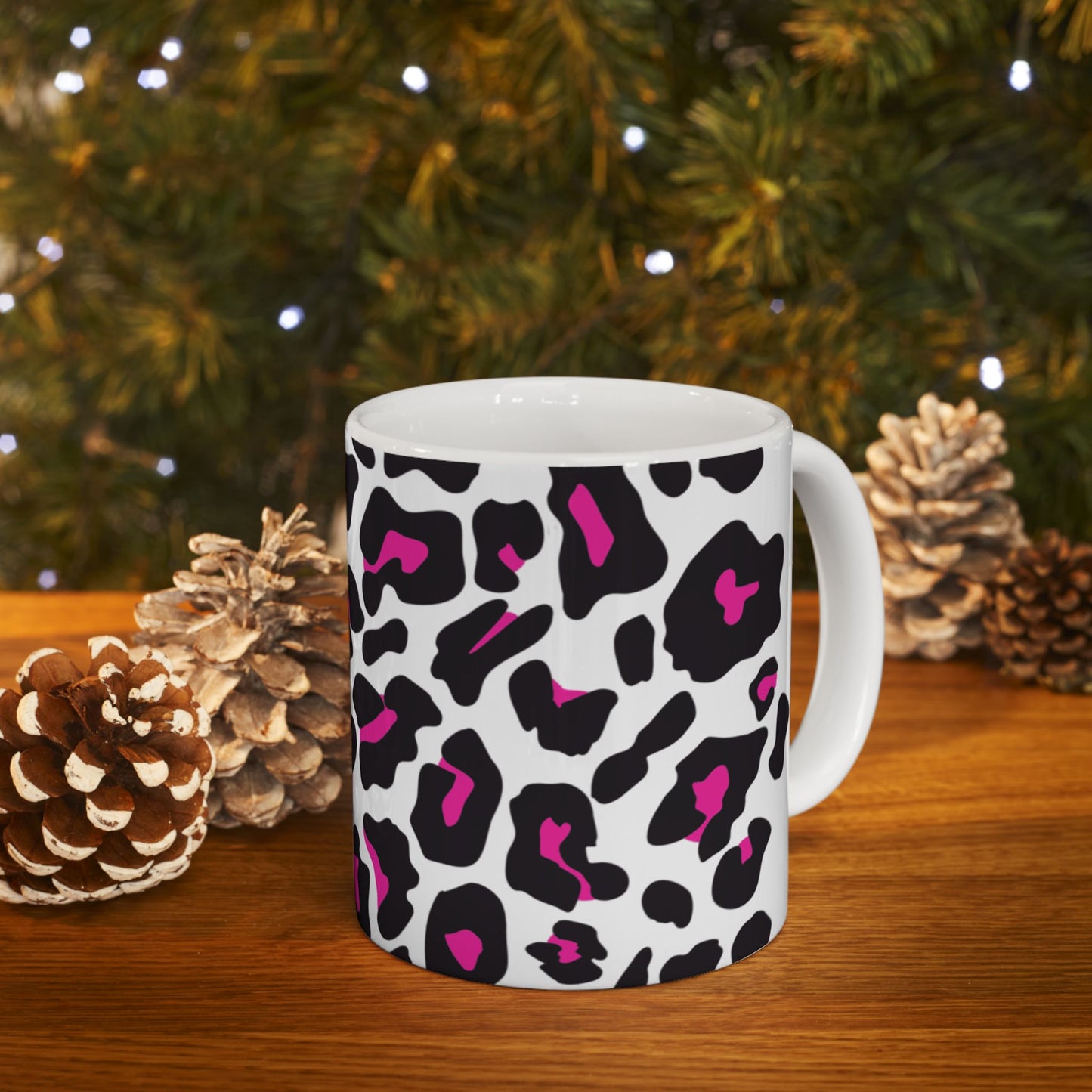 Stylish Leopard Print Ceramic Mug | Perfect for Coffee Lovers, Gift for Her, Animal Print, Home Decor, Birthday Gift