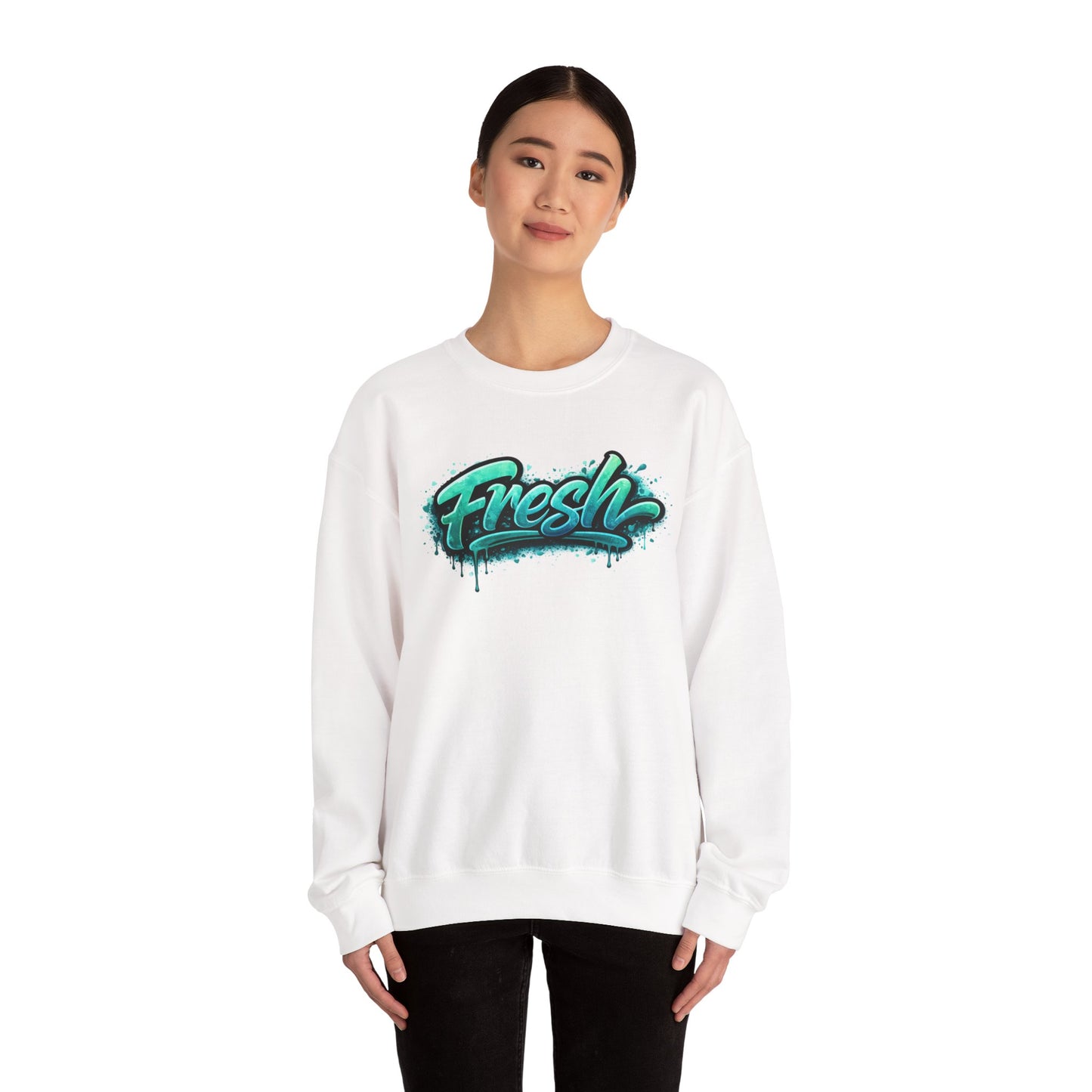 Fresh Graffiti Crewneck Sweatshirt